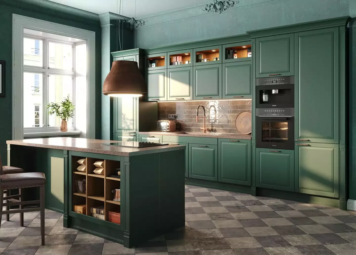 Кухня, коллекция "Гетти" (арт. 214)