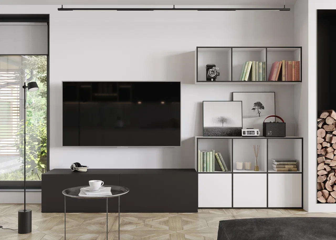 Гостиная, коллекция Метрополитан (арт. Lvr194), мебель на заказ MrDoors