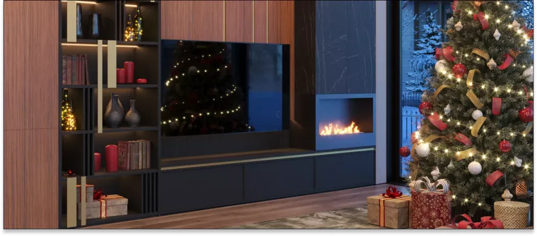 Куда поставить елку в год Зеленого Дракона