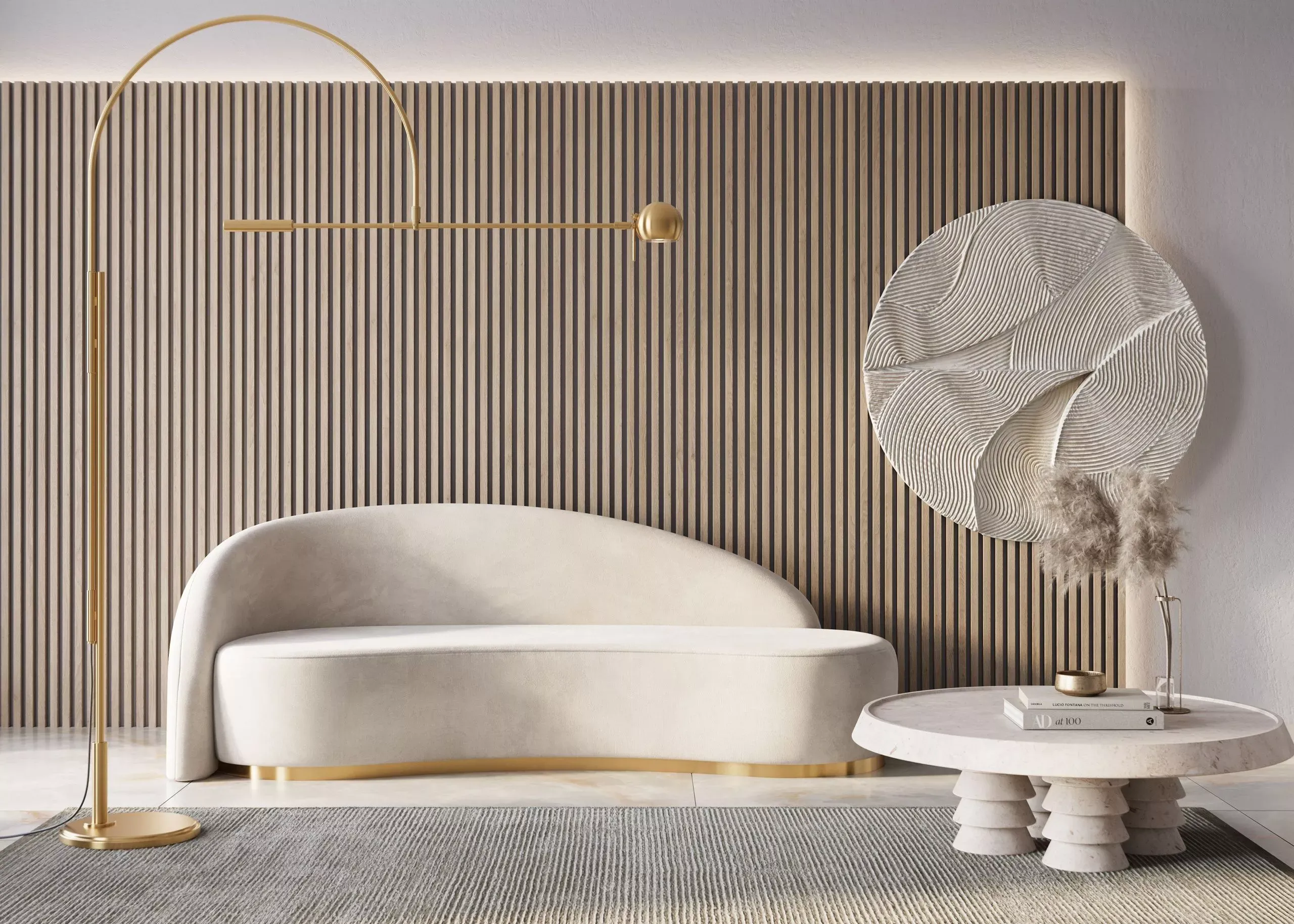 Диван Ponte C, белый (арт. 007)