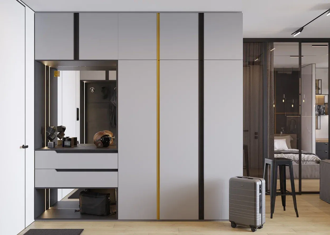 Прихожая, коллекция Navarro (арт. 164), мебель на заказ MrDoors