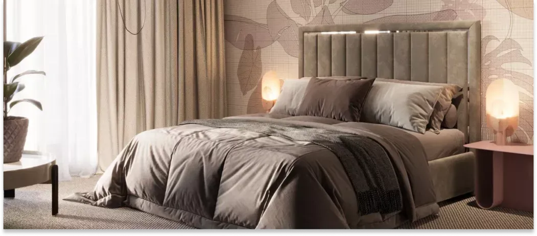 Выбираем кровать с мягким изголовьем