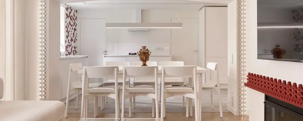 Минимализм в интерьере типичного сельского дома