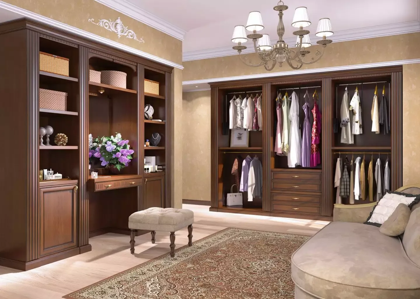 Гардеробная, коллекция "Боргезе" (арт. 035)