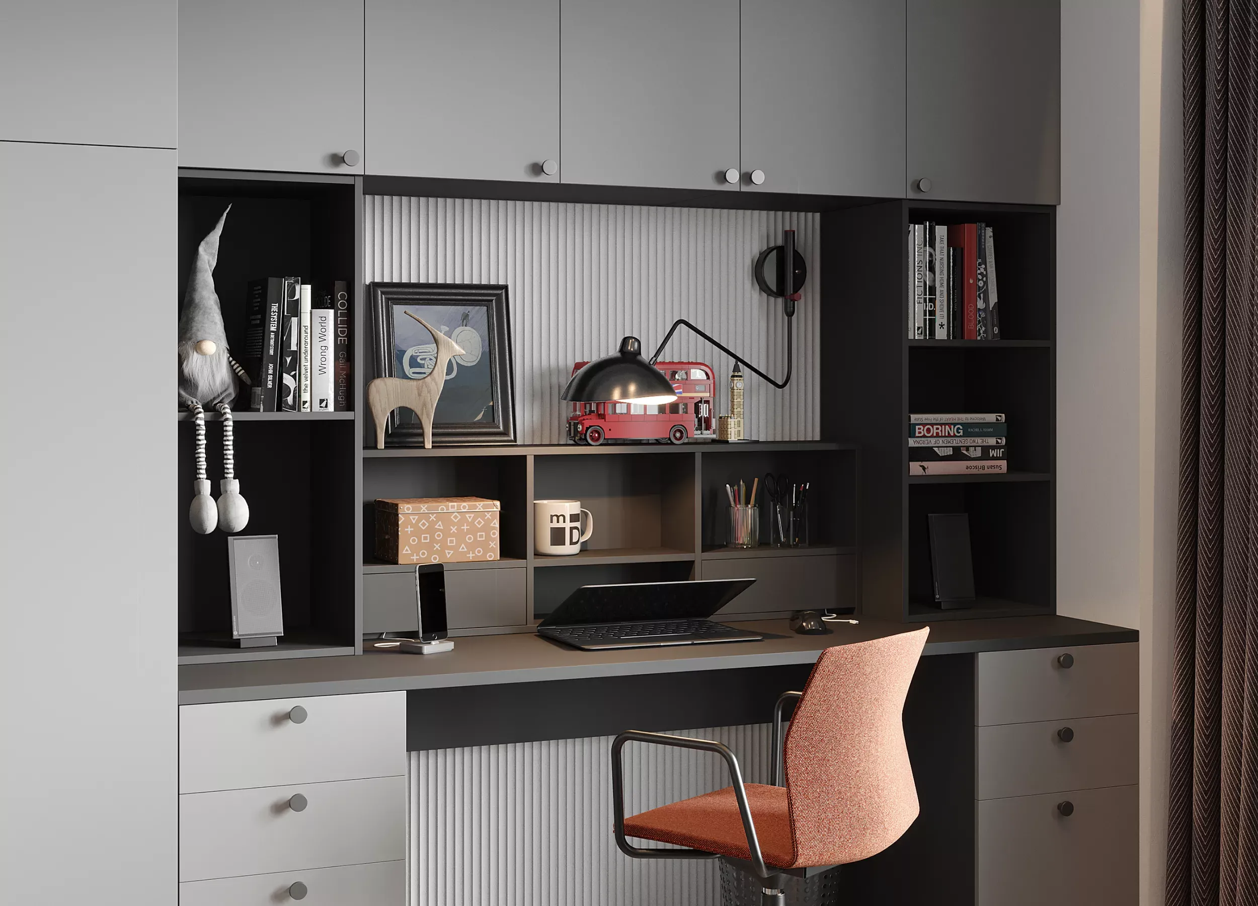 Детская, коллекция «Школьник­» (арт. 183), мебель на заказ MrDoors