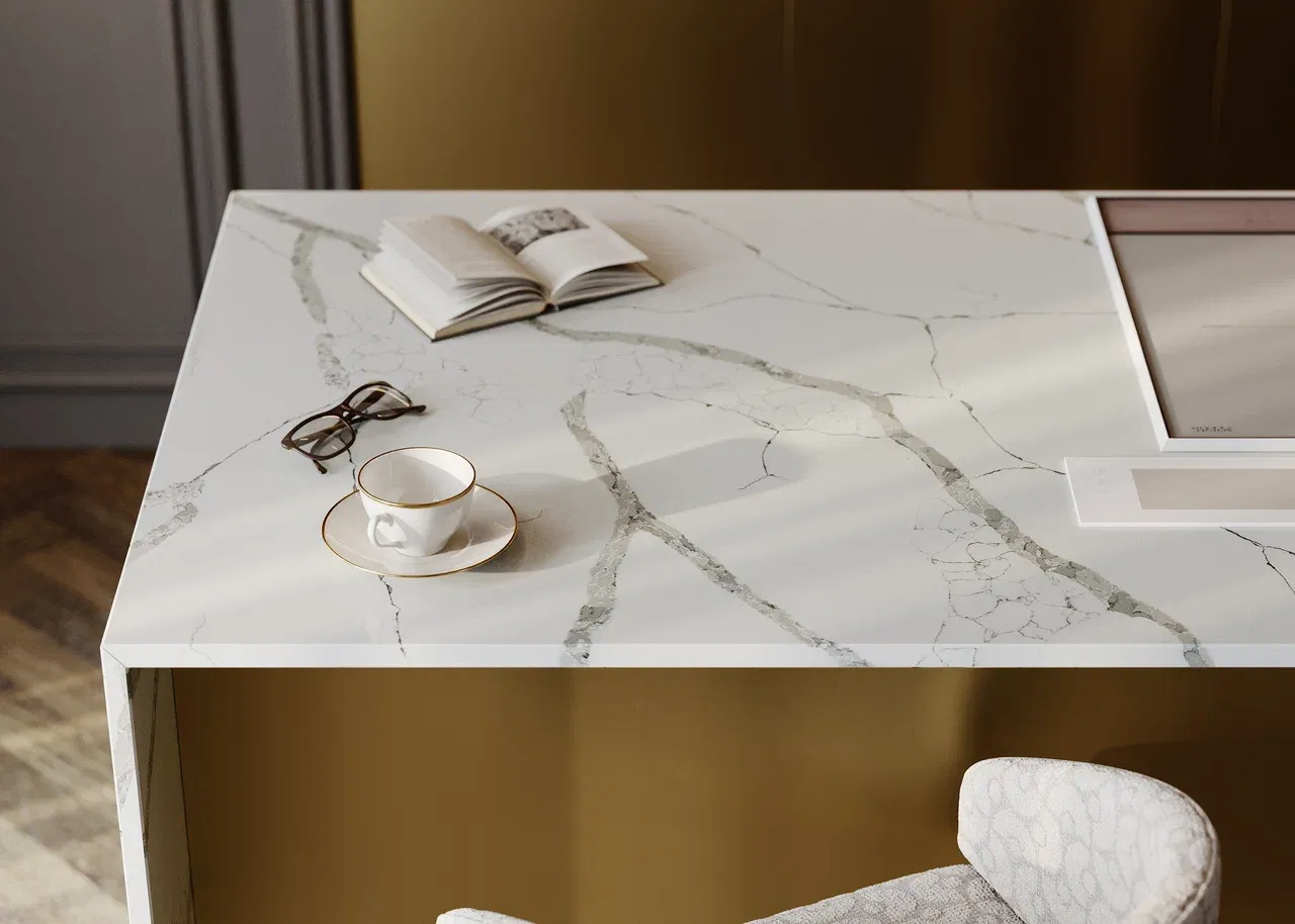Cтолешница из кварца (арт. KS458), мебель на заказ MrDoors