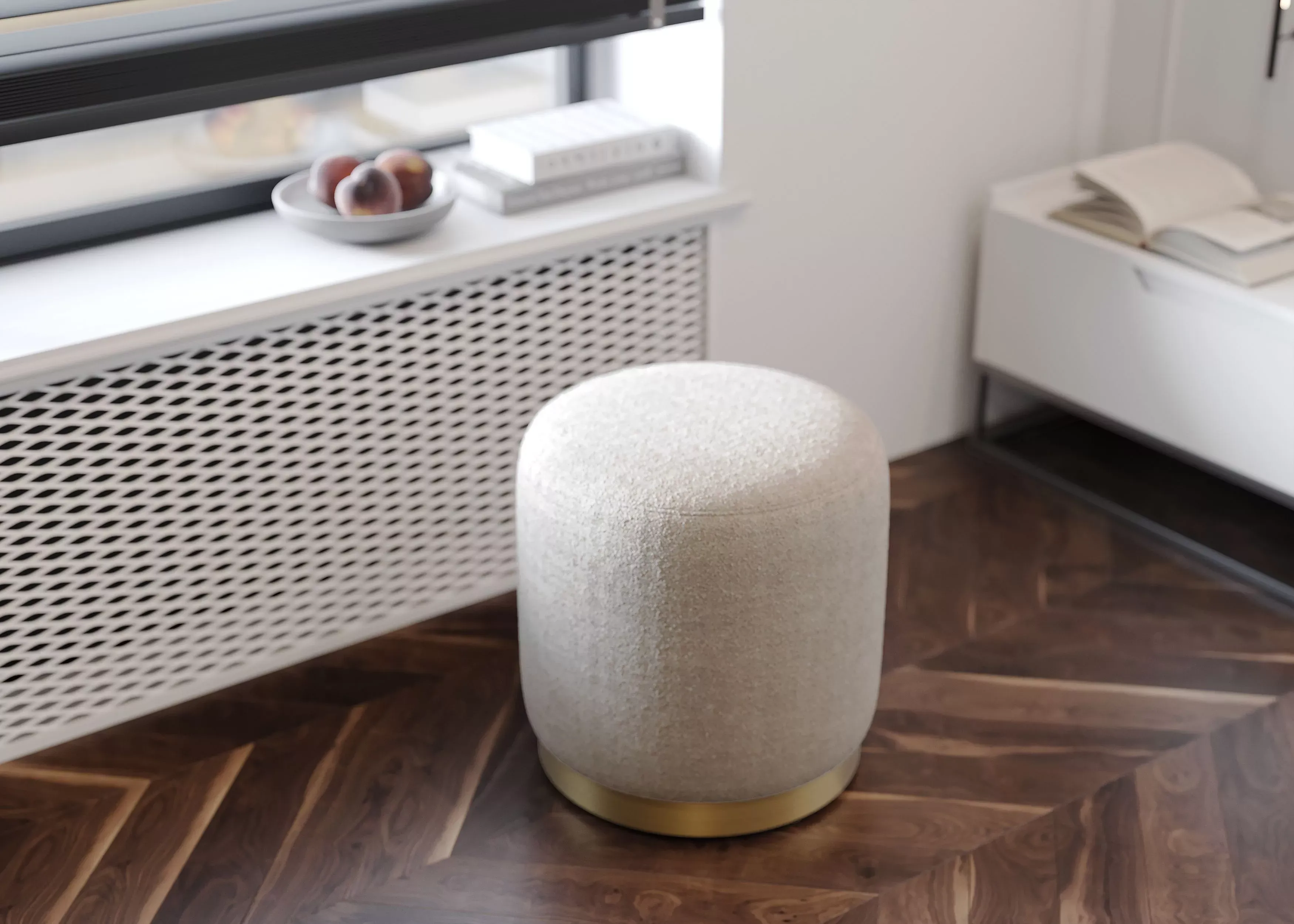 Пуф Ponte круглый на подиуме (арт. puff002)