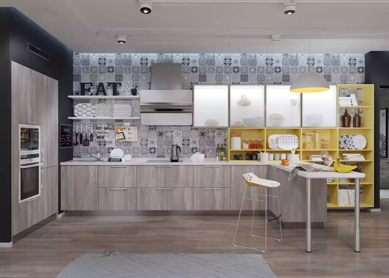 Кухня, коллекция "Метрополитан" (арт. 18)