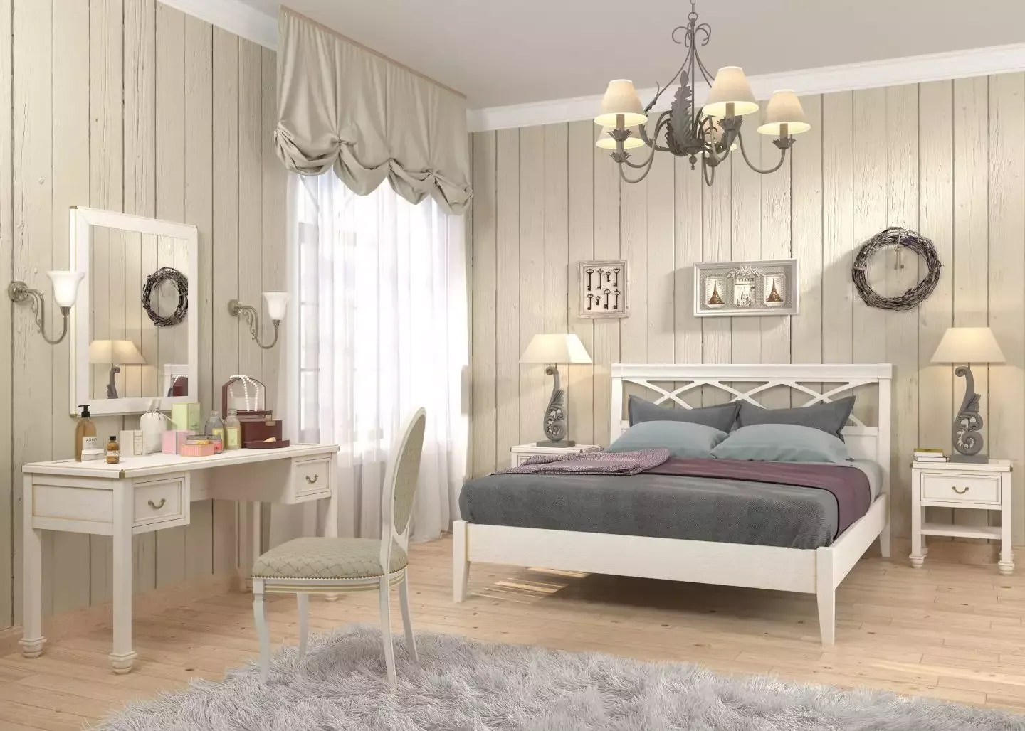 Спальня, коллекция «Сомерсет» (арт. 057)