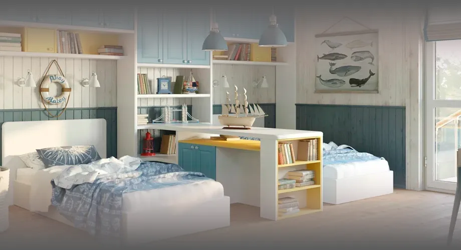 Интерьер в детской комнате