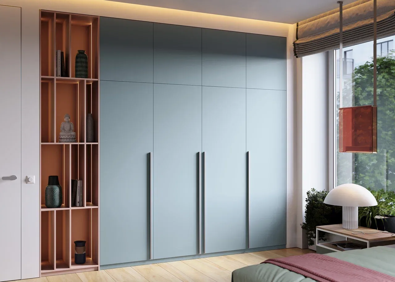 Шкаф распашной в стиле модерн (арт. Sd112), мебель на заказ MrDoors