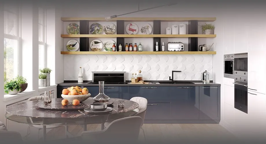 Чем отмыть глянцевую кухню