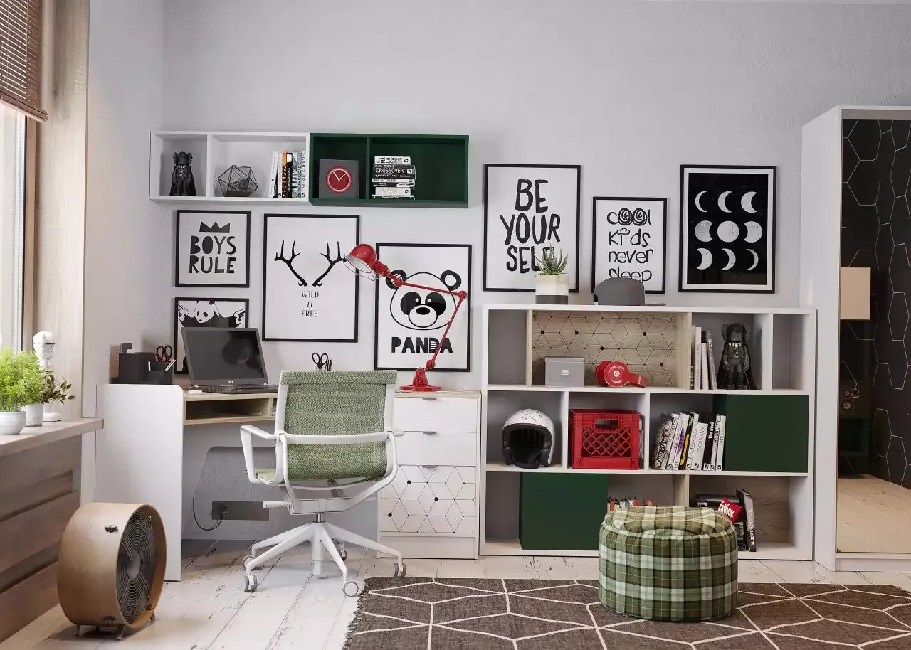 Детская, коллекция "KidSpace.Junior" (арт. 167), мебель на заказ MrDoors