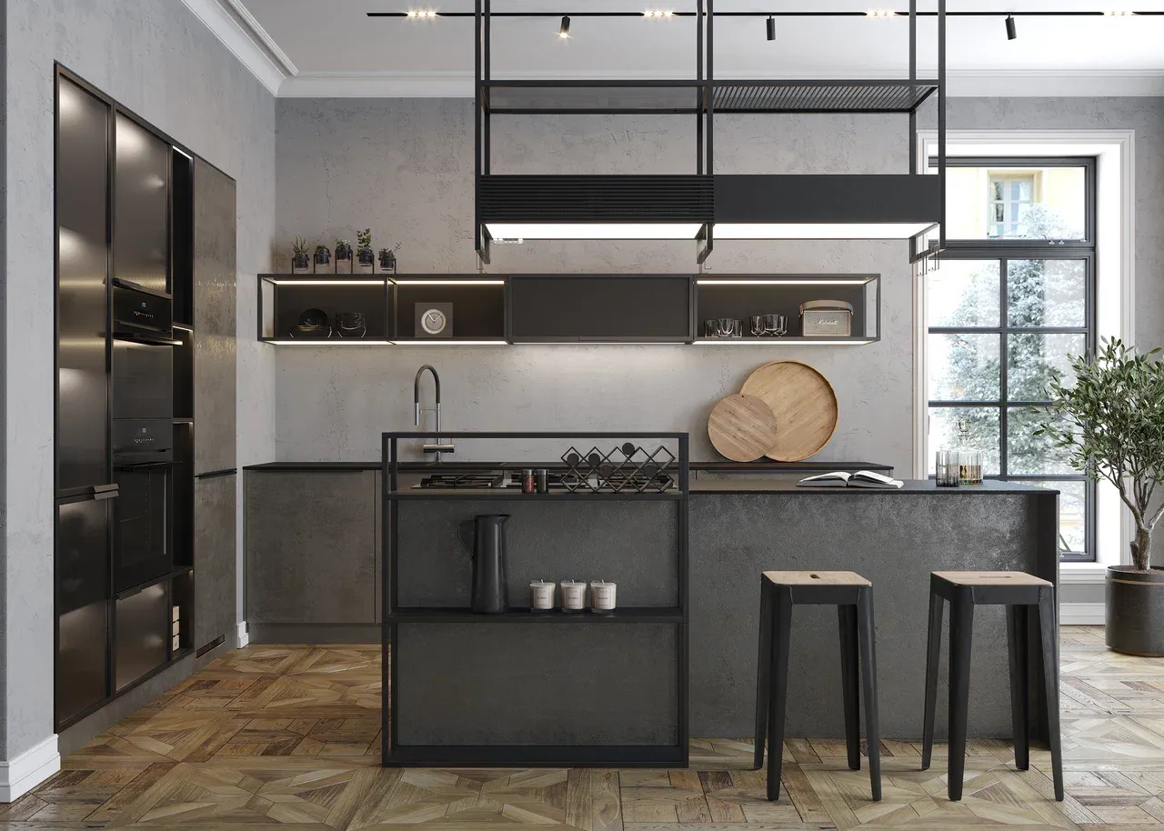 Кухня, коллекция "Сигрэм" (арт. 208)