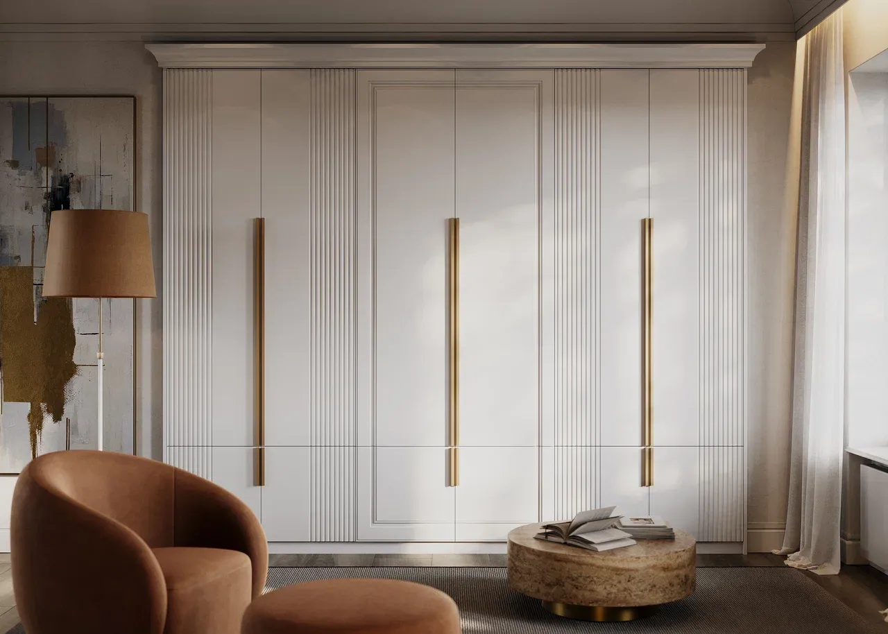 Шкаф распашной, коллекция Kiara (арт. Sd110), мебель на заказ MrDoors