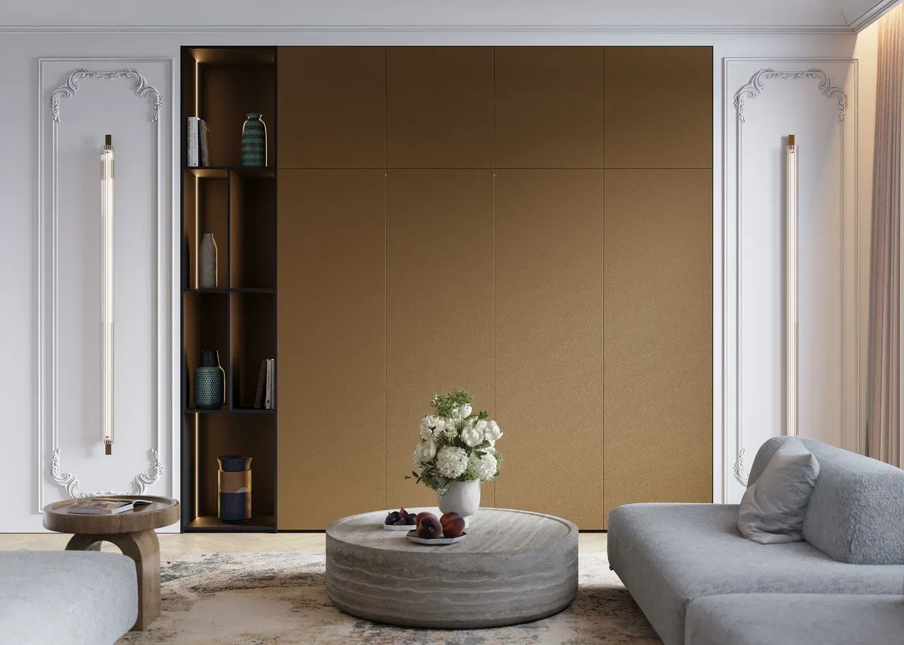 Шкаф распашной (арт. Sd117), мебель на заказ MrDoors