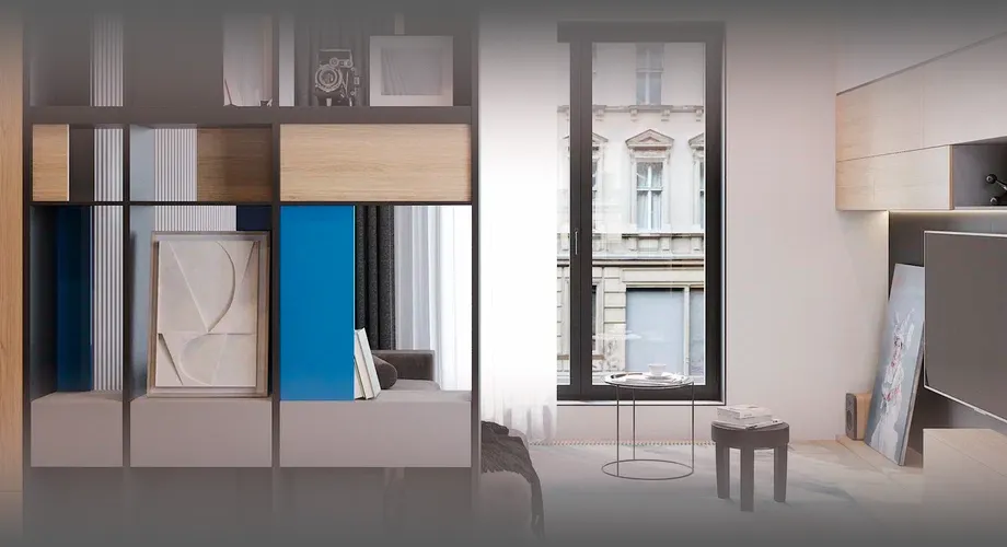 Как разделить гостиную