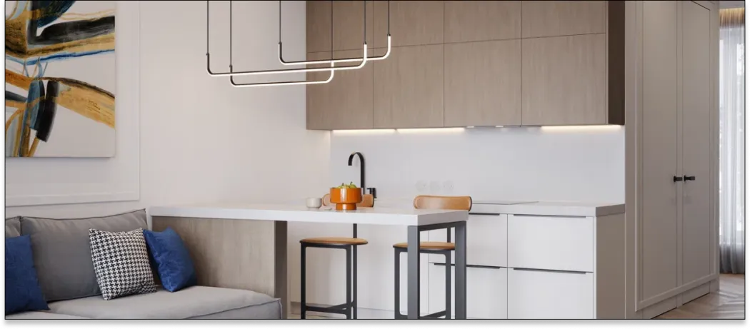 Как обустроить кухню в стиле минимализм
