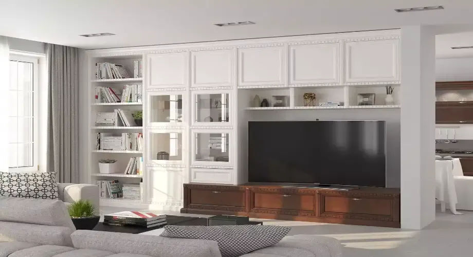 Дизайн белой гостиной: особенности, идеи дизайна и сочетания цветовых решений