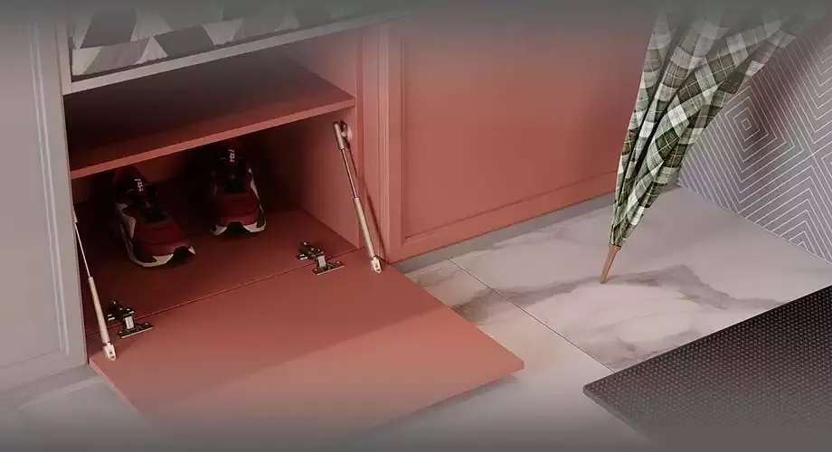 Как организовать обувь в шкафу