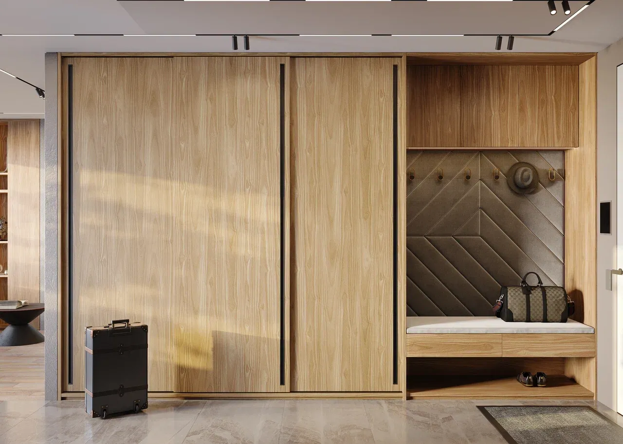 Прихожая, коллекция Terno (арт. Ant133), мебель на заказ MrDoors