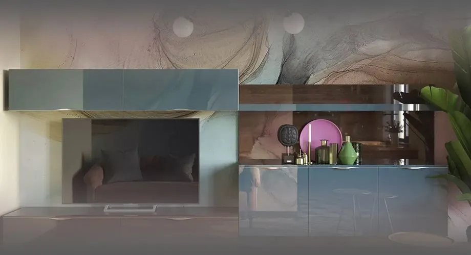 Мини-стенки – 35 фото