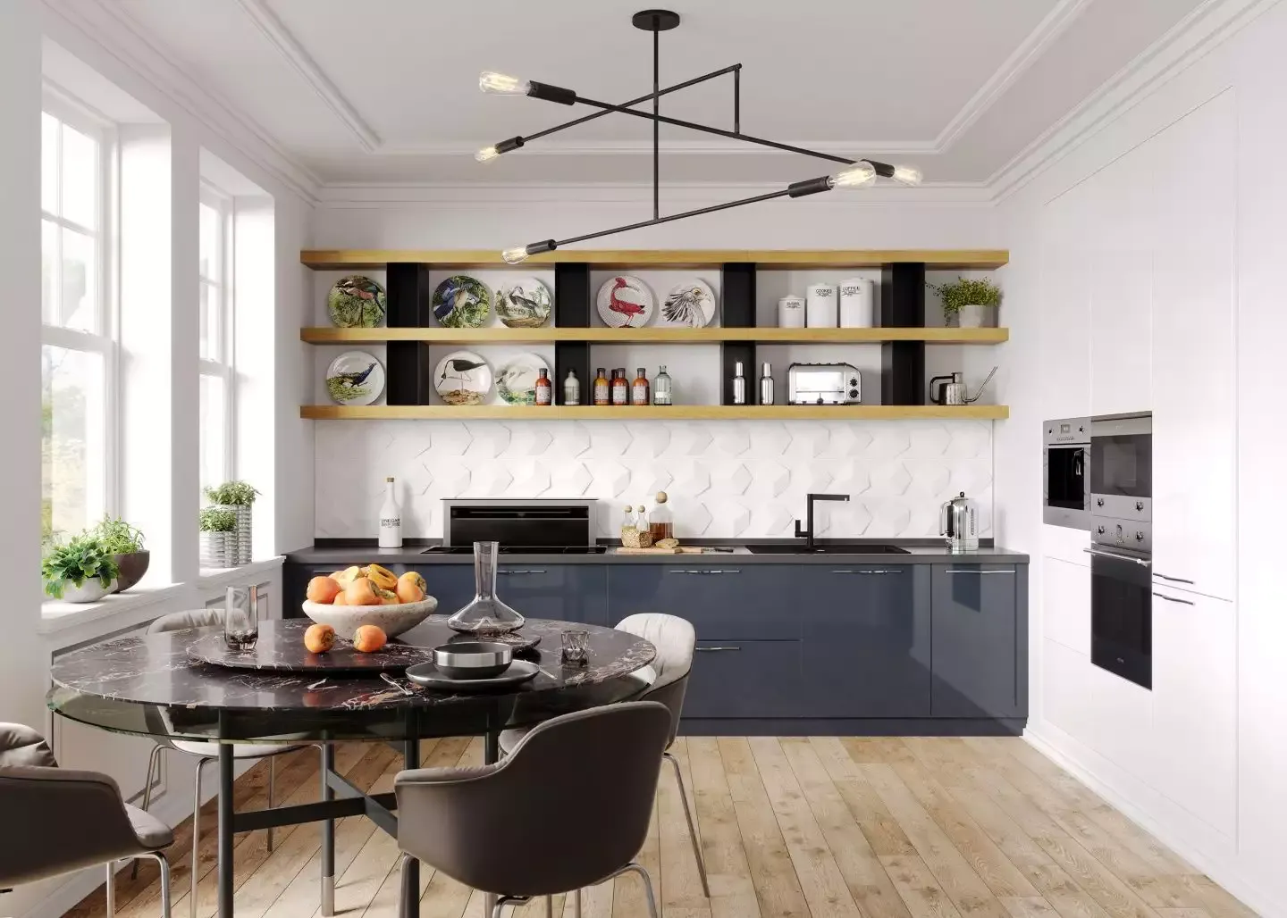 Кухня, коллекция "Тейт" (арт. 93), мебель на заказ MrDoors