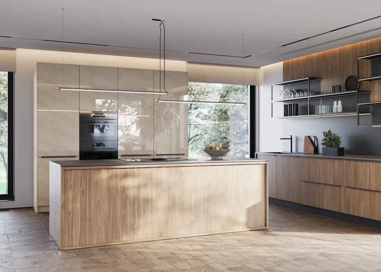 Кухня, коллекция Метрополитан (арт. kit373), мебель на заказ MrDoors