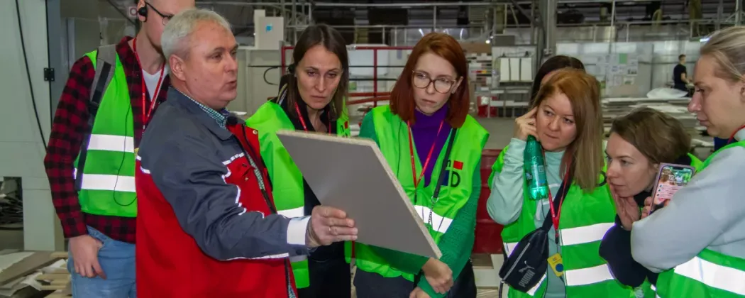 Экскурсия на производство Mr.Doors