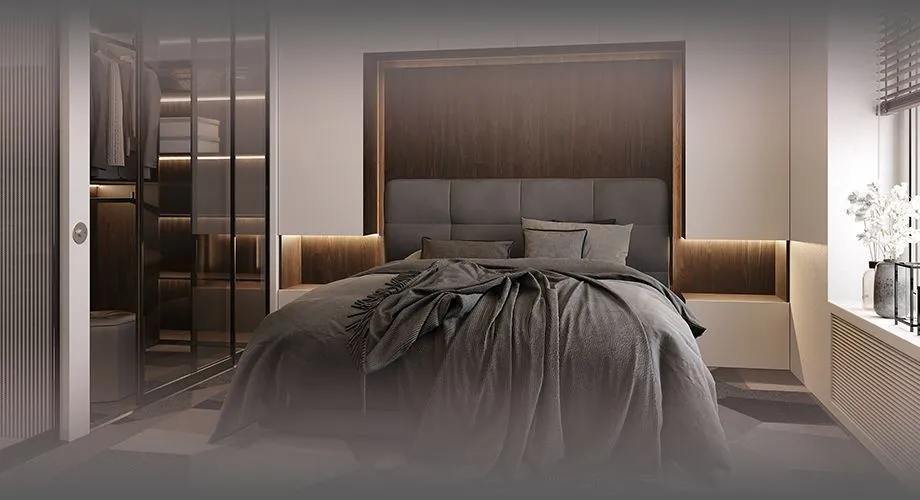 Как расставить мебель в маленькой спальне