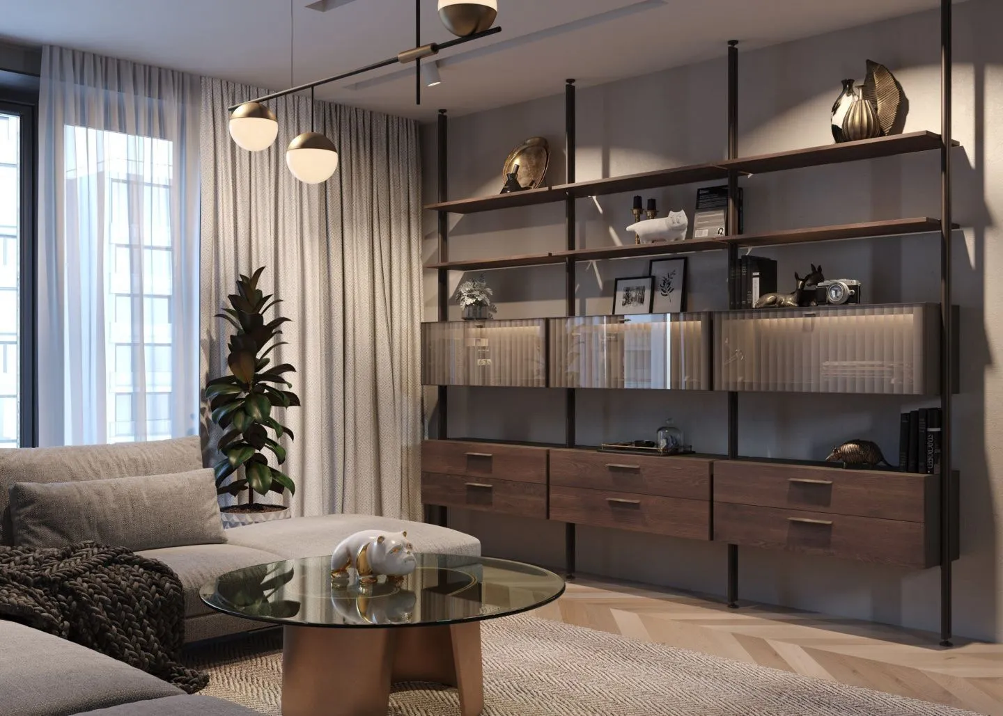 Гостиная, коллекция "Лофт" (арт. 294)