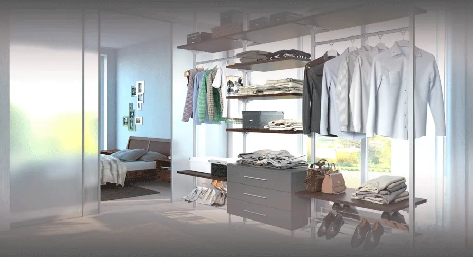 Проект "Жилой интерьер - двери раздвижные"