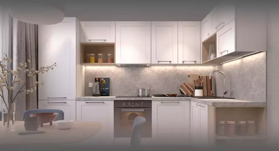 Пожелтел фасад кухни — что делать?