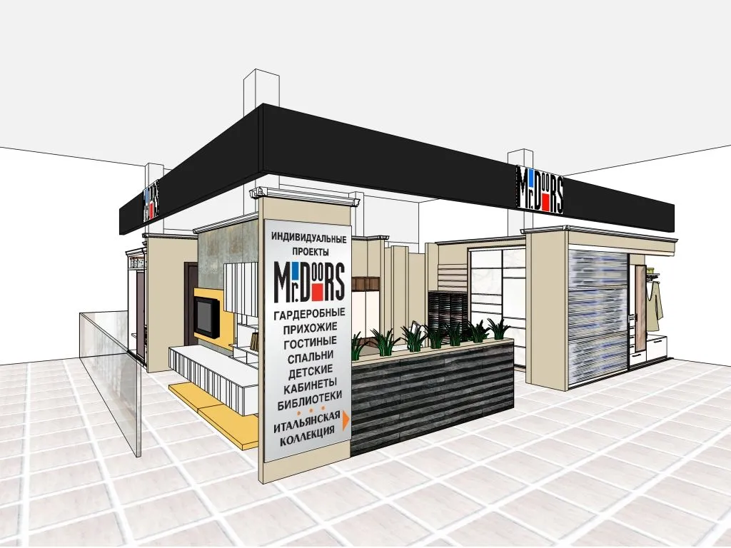 Открытие салона Mr.Doors в Чехове, фото