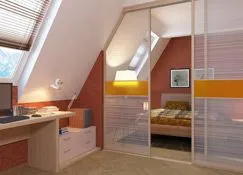 Раздвижные двери Mr.Doors мансарда фото