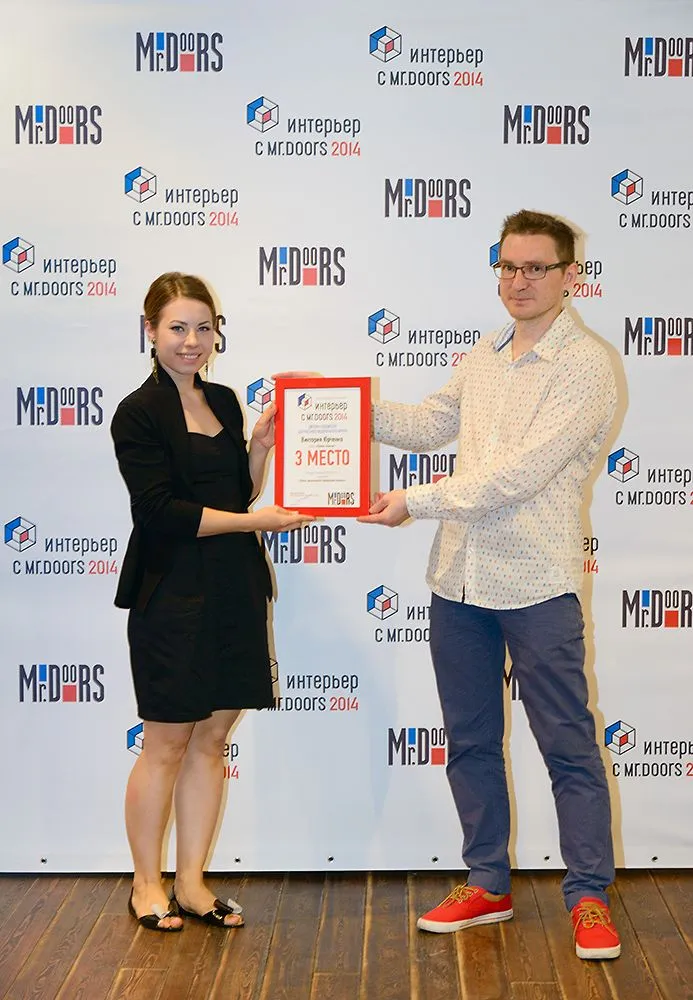 Вручение призов победителям конкурса дизайнеров, фото