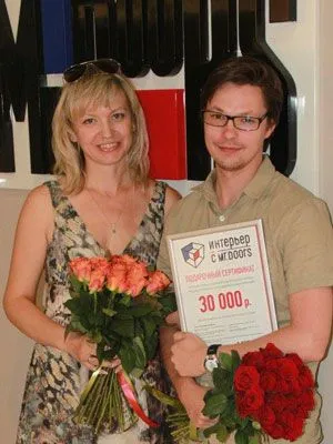 Награждение победителей конкурса «Интерьер с Mr.Doors», фото