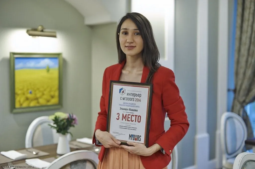 Третье место в номинации «Дизайн произвольного помещения», фото