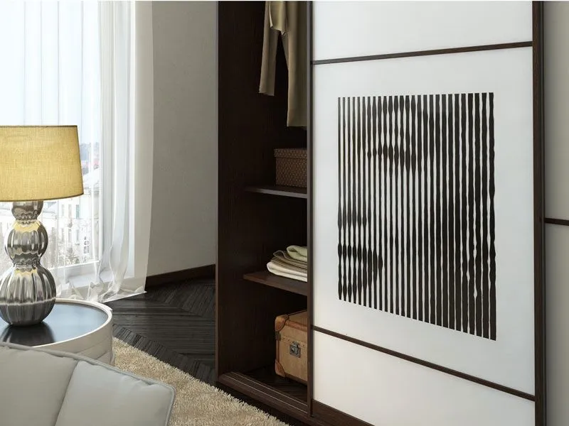 Вставка - панно «Опера Монро» в интерьере, фото