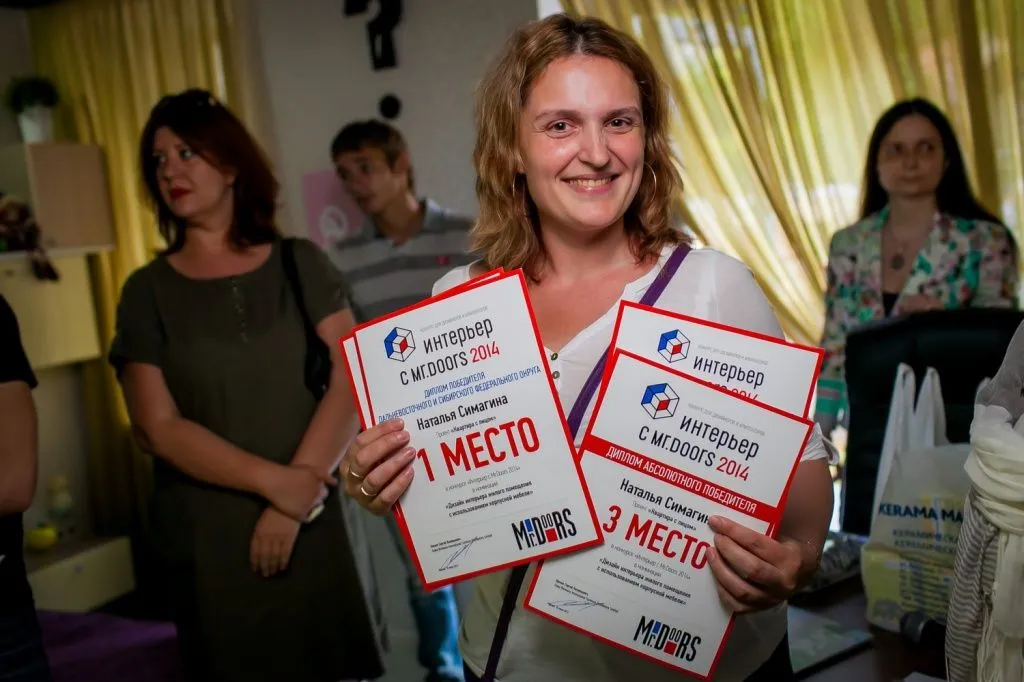 Победительница конкурса «Интерьер с Mr.Doors 2014», Наталья Симагина, фото