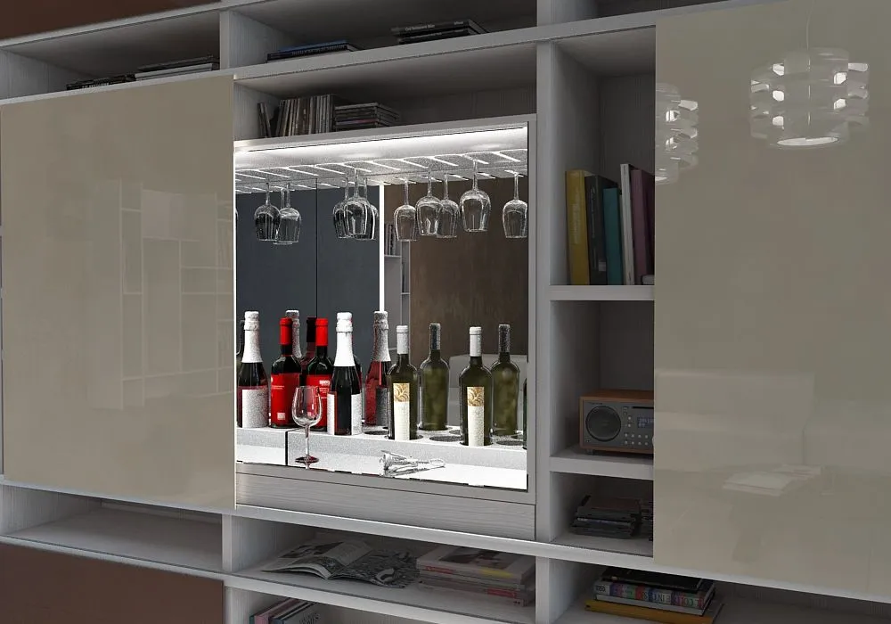 Бар за раздвижными фасадами фото