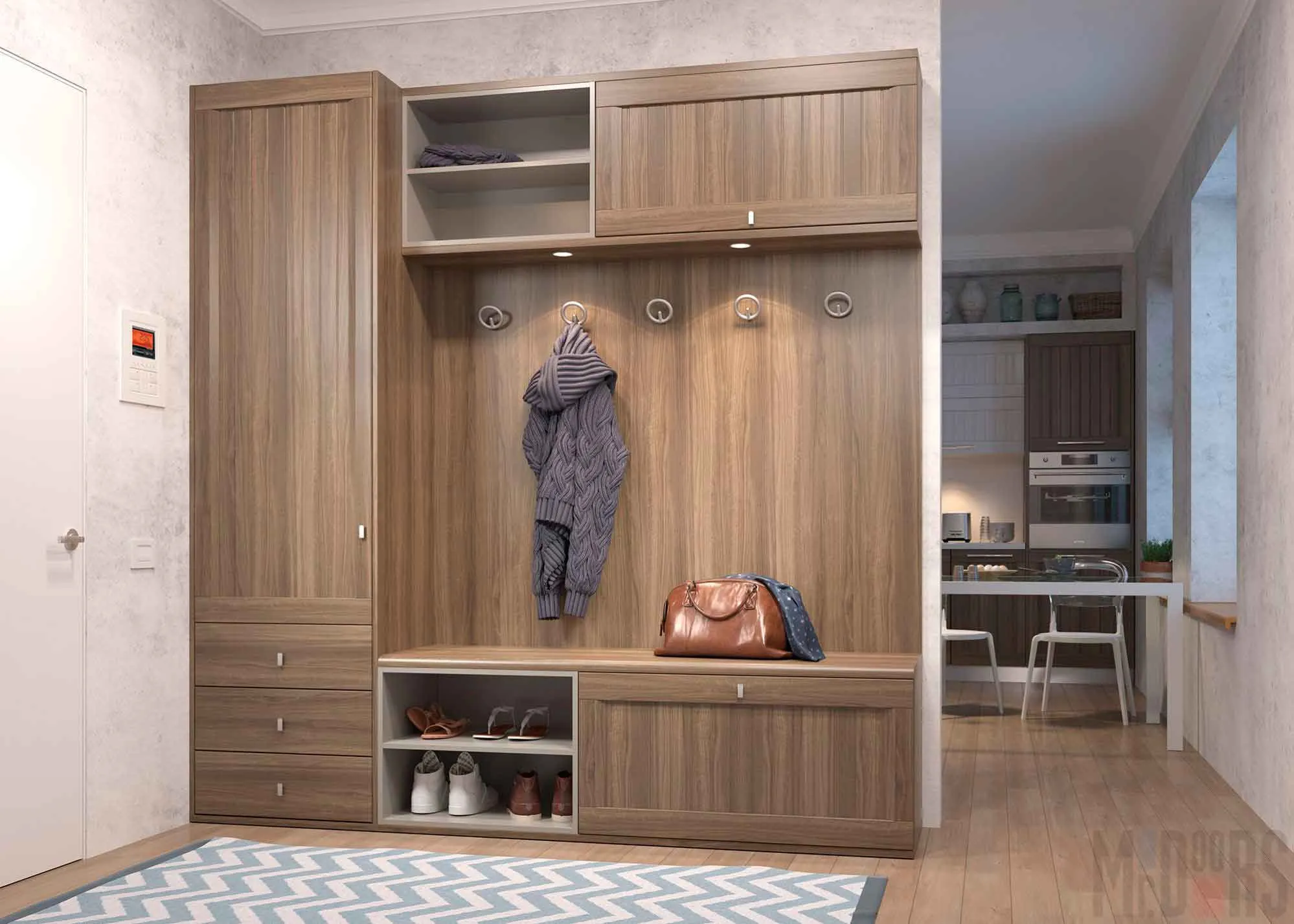 Кабинет 069 Mr.Doors Прихожая, коллекция