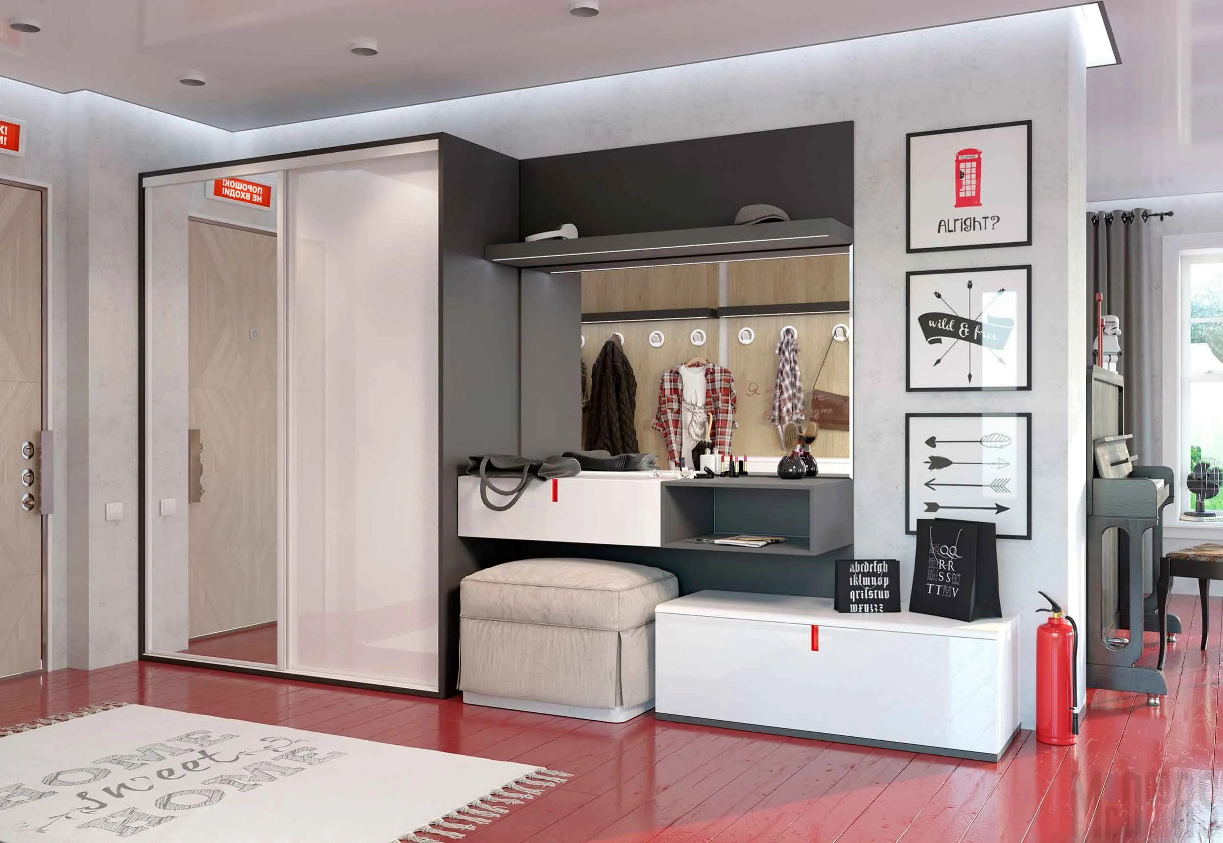 Кабинет 078 Mr.Doors Шкаф-купе, коллекция