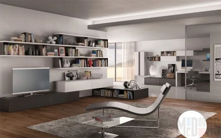 Гостиная в модерновом стиле