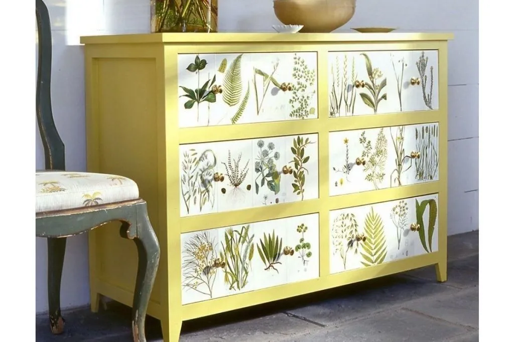 дизайн разноцветного шкафа*