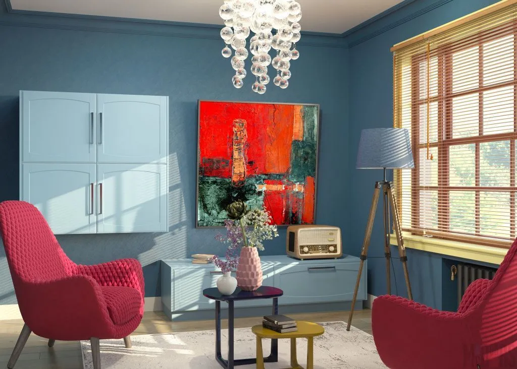 Голубая гостиная*