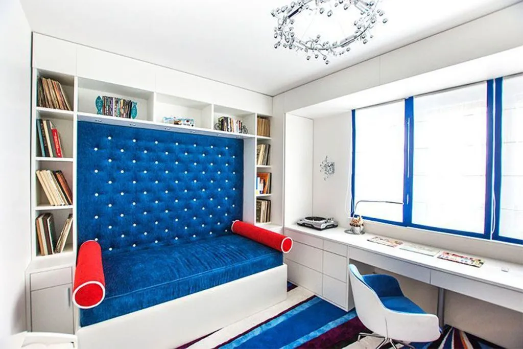 Бело-голубая детская*