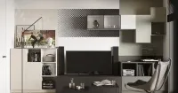 Гостиная, коллекция Метрополитан (арт. Lvr193), мебель на заказ MrDoors