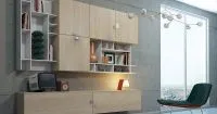 маленькая гостиная в бежевых тонах 