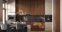 Кухня с панелями буазери (арт. 286), мебель на заказ MrDoors